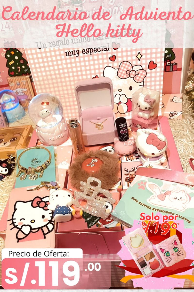 CALENDARIO HELLO KITY 12 DIAS