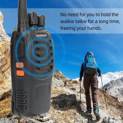 RADIOS WALKIE TALKIE 7KM AMERICANO 2 UNIDADES